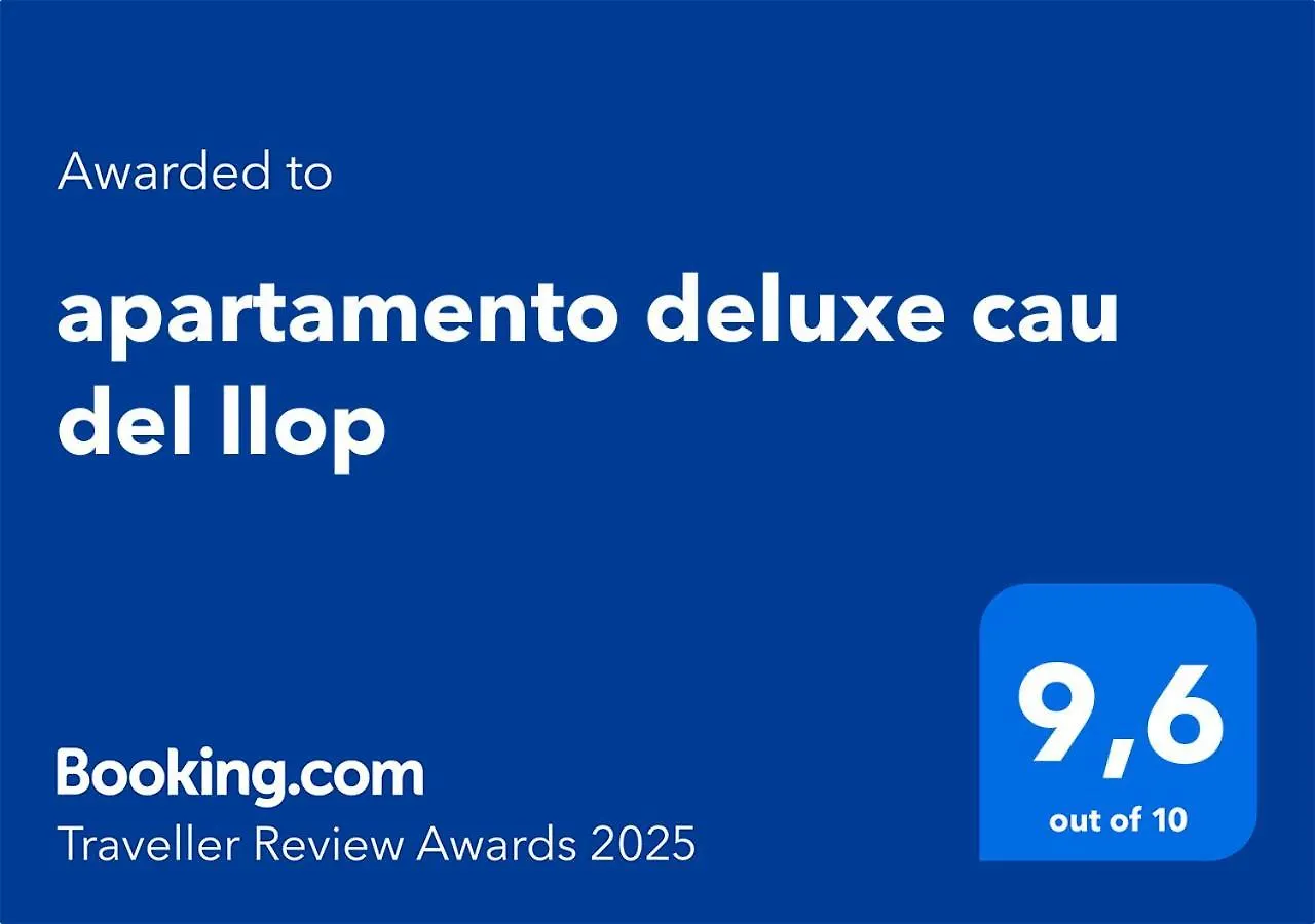 Apartment Apartamento Deluxe Cau Del Llop Llanca
